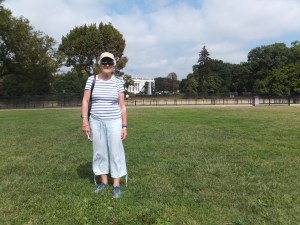 Not a secret serviceman in sight!