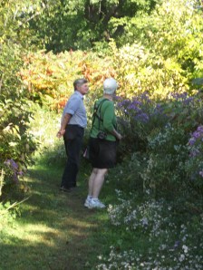 Janet & Richard looking for birds in the bush